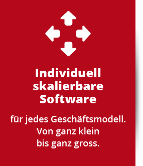 box skalierbar mit text